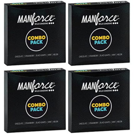 Manforce Combo - Lubricated Condoms - Ch...