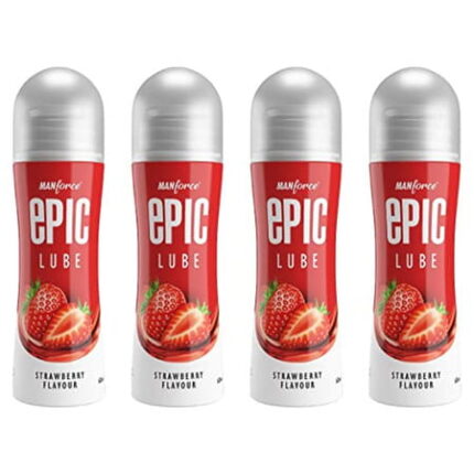Manforce Epic Strawberry Flavored Lube 6...
